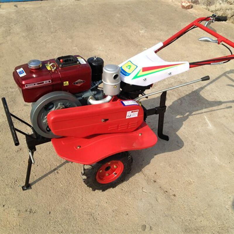 功能多柴油松土微耕机 宽度能调节小型微耕机